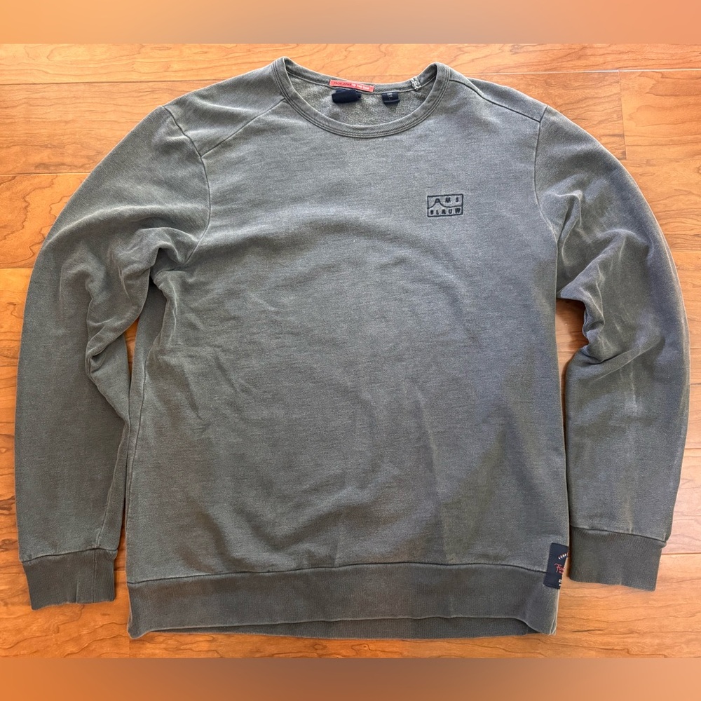 Scotch & Soda Cotton Grey Sweatshirt